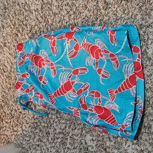 Lobster Swim Trunks